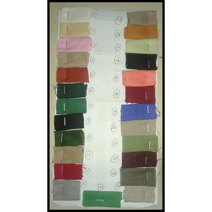 Kain Katun Linen Premium 100 Serat Linen Lebar 1.50Cm