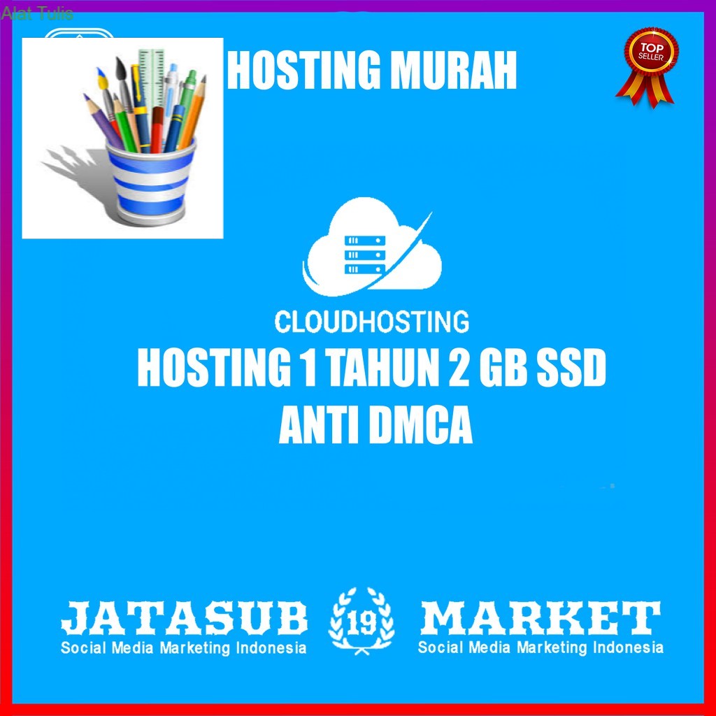 PROMO Hosting 1 Tahun 2 GB SSD Anti DMCA