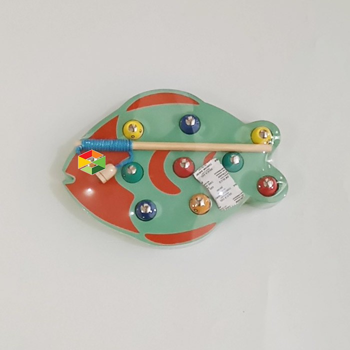 Mainan Pancing Ikan Kayu Permainan Memancing Anak APE PAUD TK