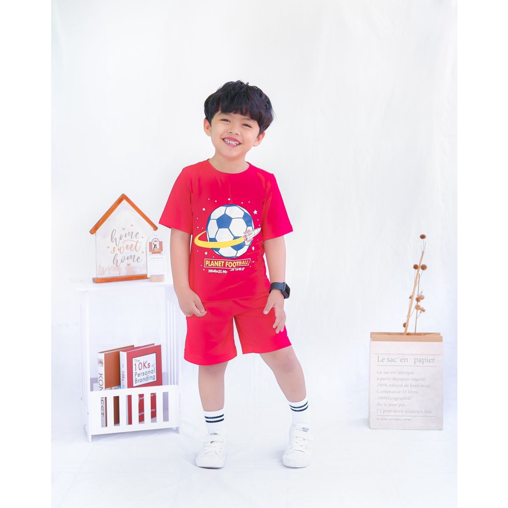 SET KEANU BY SMILEE 1-5 Tahun Setelan Anak Lakilaki Setelan Baju Anak