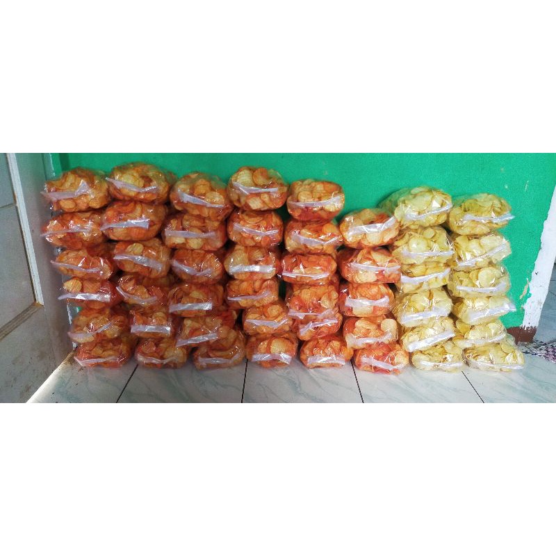 

Keripik singkong Aneka Rasa 250 gram / cemilan murah /cemilan enak
