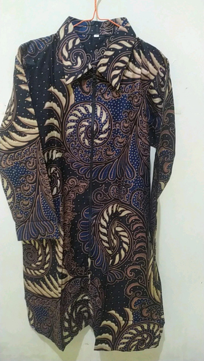 Tunik Batik Modern Baju Batik Wanita Seragam Batik Kantor Kerja