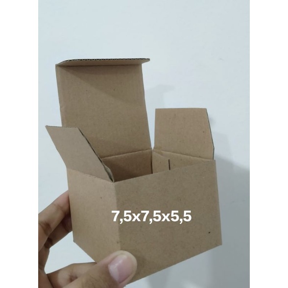 

box pizza die cut ukuran 7,5x7,5x5,5