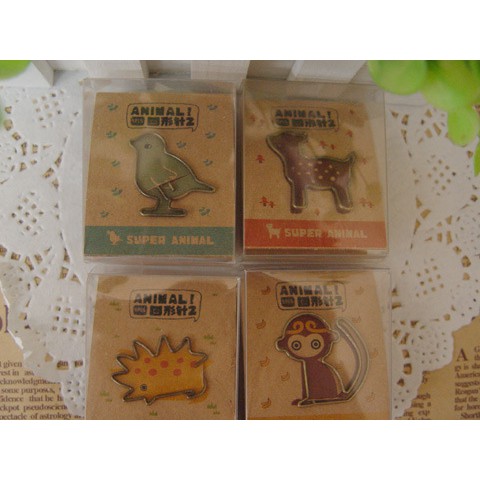 

Super Animal Clip (1 set) - Klip Kertas
