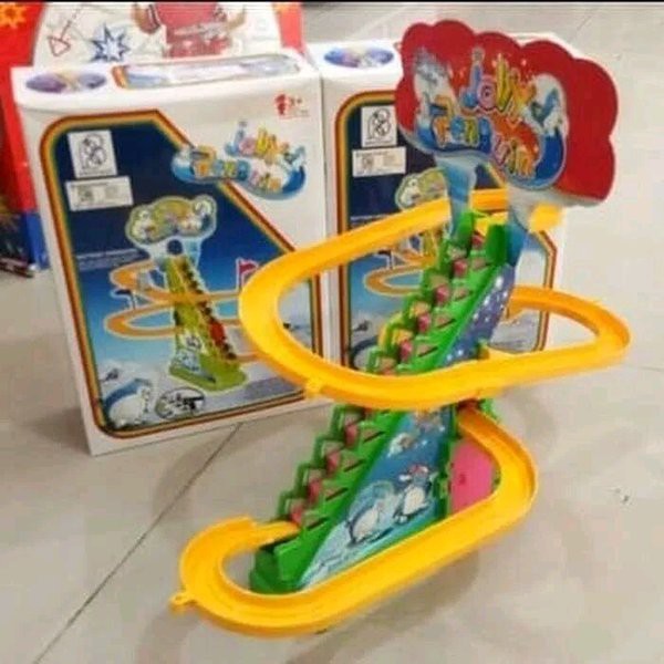 Mainan Joly Track Peguin Mainan Keren Penguin Mainan Unik Lucu Harga Murah Meriah Mainan Kekinian