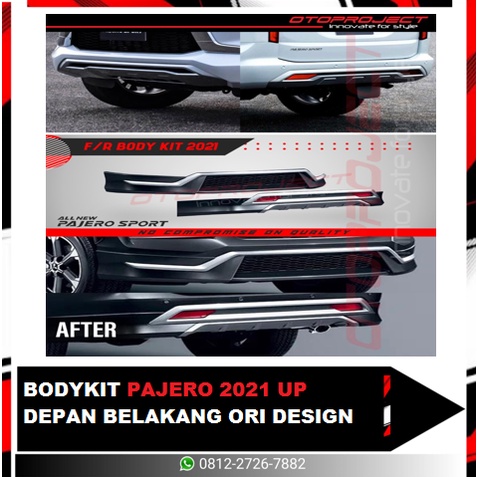 BODYKIT PAJERO 2021 UP DEPAN BELAKANG ORI DESIGN