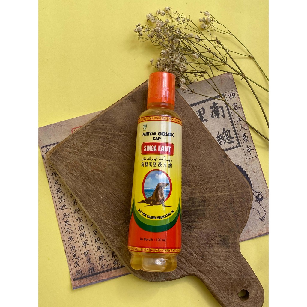 Minyak Gosok Cap Singa Laut 120 ML