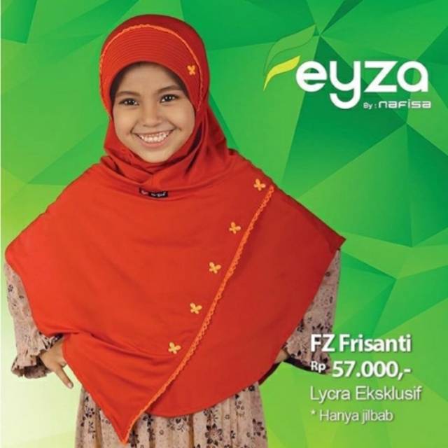 Hijab anak frisanti by feyza ori termurah