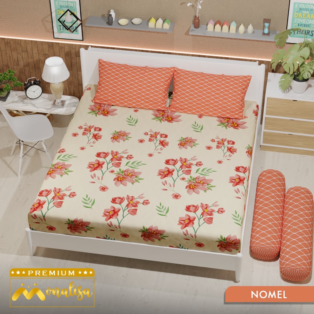 Monalisa Premium Sprei Uk 160/180 - Nomel