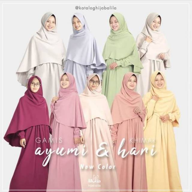 AYUMI HIJAB ALILA / GAMIS POLOS