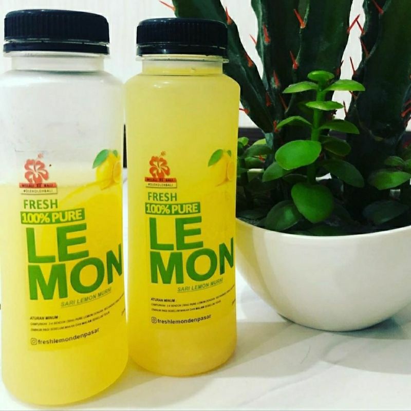 

FRESH LEMON DENPASAR 250ml - 100% SARI LEMON MURNI TANPA PENGAWET