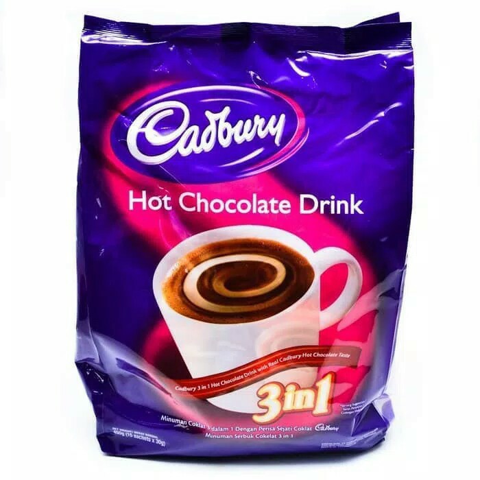 Cadbury Hot Chocolate Drink 3in1 450gr