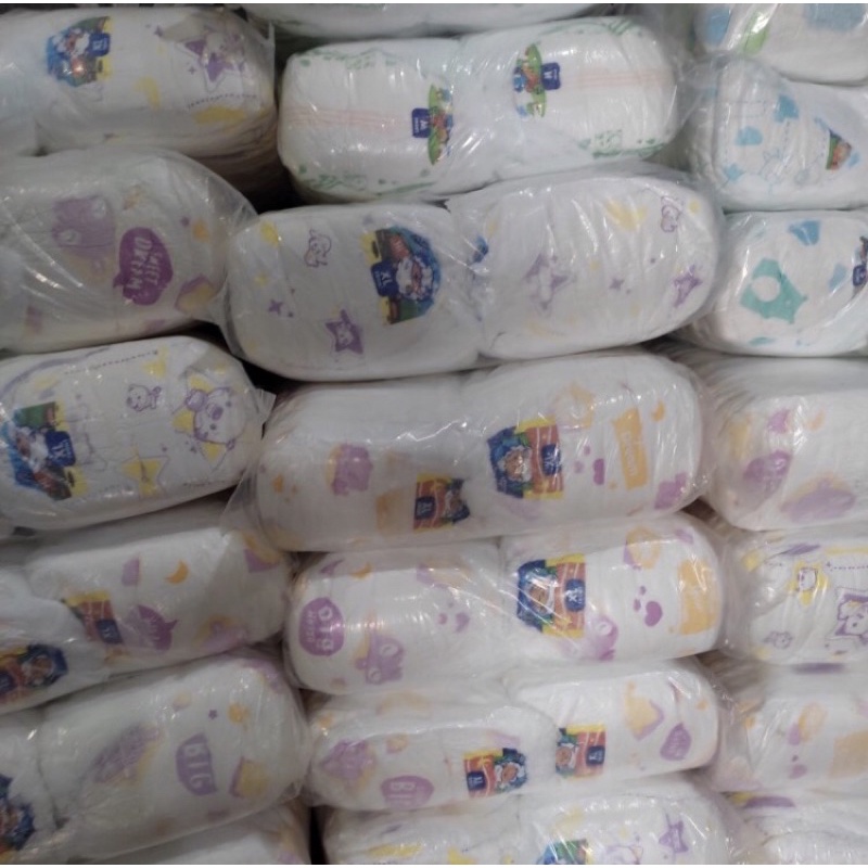 Pempes popok bayi curah rijek kemasan XL merk sweety/isi 45 pcs 1 ball
