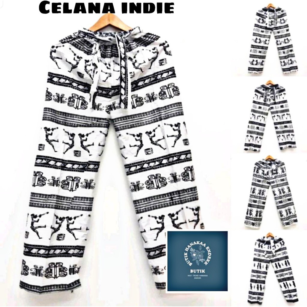 Celana Indie Tali Pria/Wanita (Unisex)