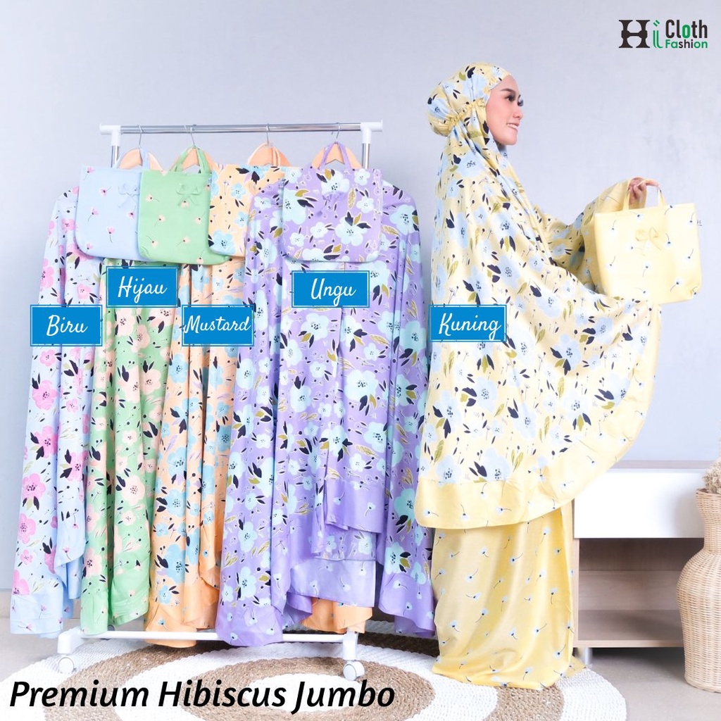 Mukena rayon handprint premium | mukena dewasa telekung bali adem