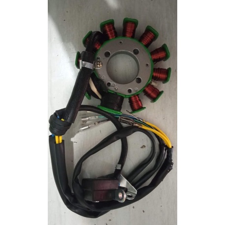 TERMURAH SPUL STATOR ASSY 11 POLE UNTUK VIAR,JIALING,NOZOMI,TOSSA