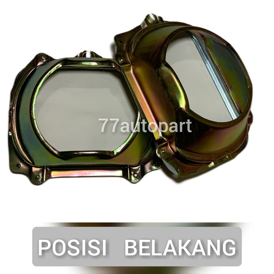 dudukan lampu besar kotak 7in ring breket kijang super katana taft gt feroza dll set