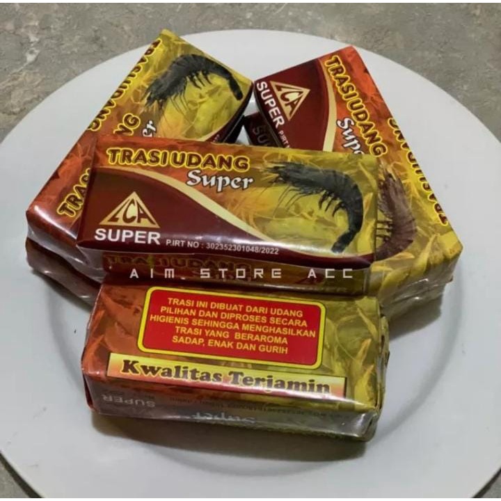 Terasi Udang Super 200gram Kwalitas Terjamin Terasi Nikmat Terasi Sedap Enak Dan Gurih