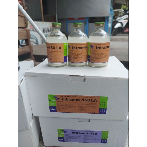 anti biotik intramox 150 LA 100 mili