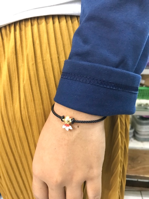 Gelang tangan wanita// gelang ikan koki// gelang kawat anti air // replika emas//gelang emashongkong