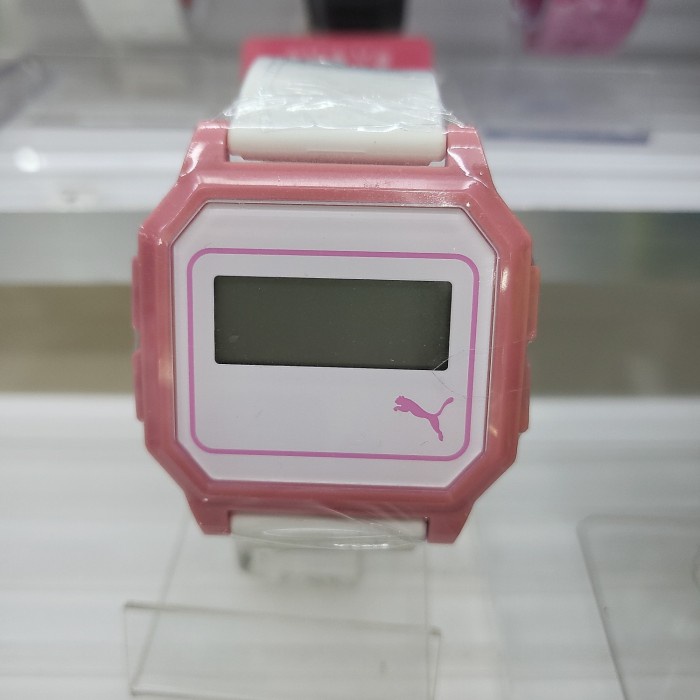 Jam tangan wanita Puma Flat Screen Pink Original Garansi