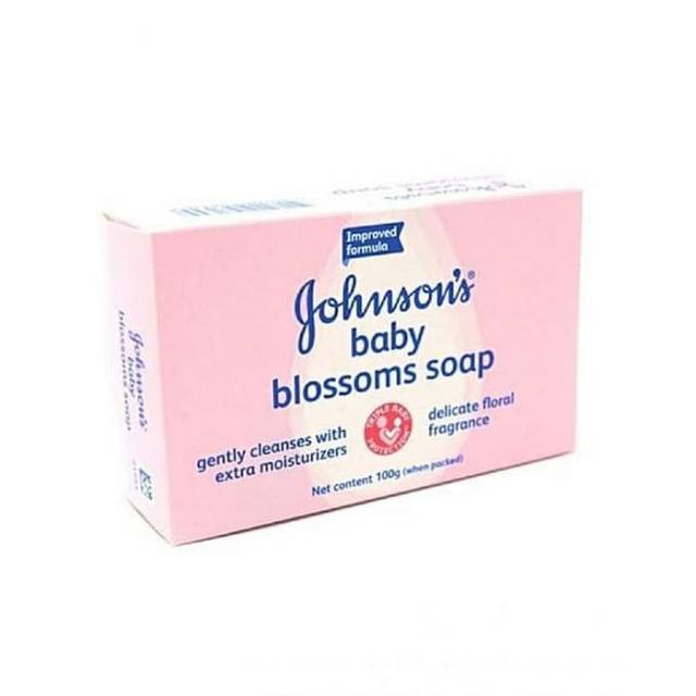 Johnson's Baby Blossoms Soap sabun batang Johnson Blossom Milk Soap 100g