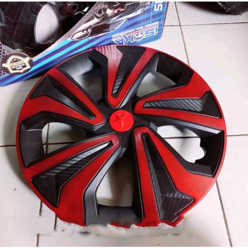 Tutup velg / dop velg / cover velg racing ring 13 mobil calya sigra - KVMH13