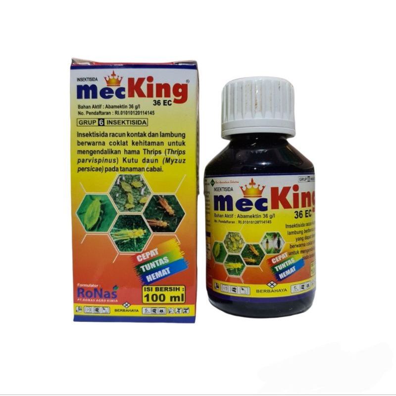 INSEKTISIDA MecKING 36 EC 100 ML✓ABAMEKTIN 36 EC