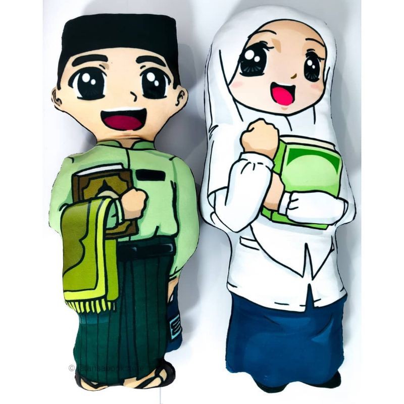 Boneka Santri & Santriwati SOUVENIR GONTOR