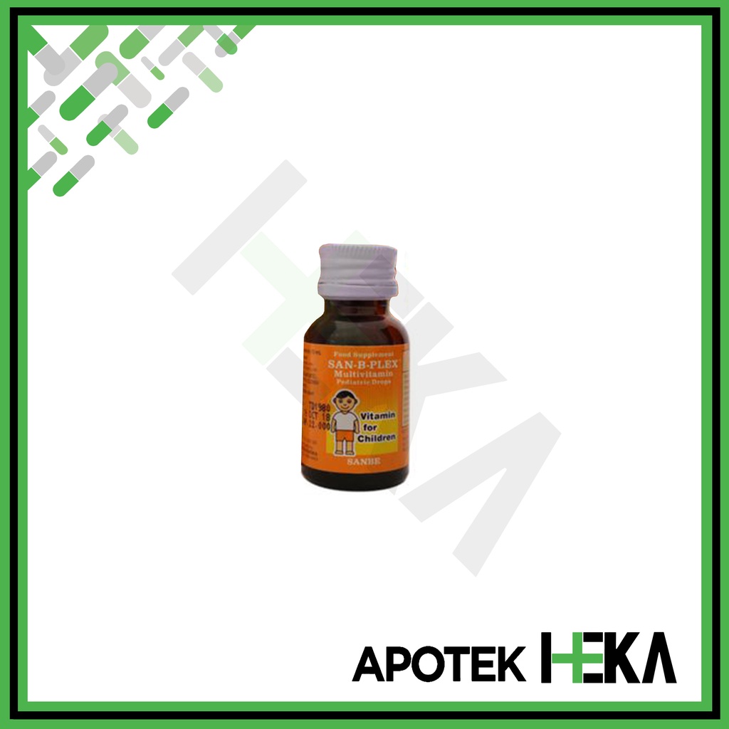 San B Plex Drops 15 ml Sanbe - Multivitamin Anak (SEMARANG)