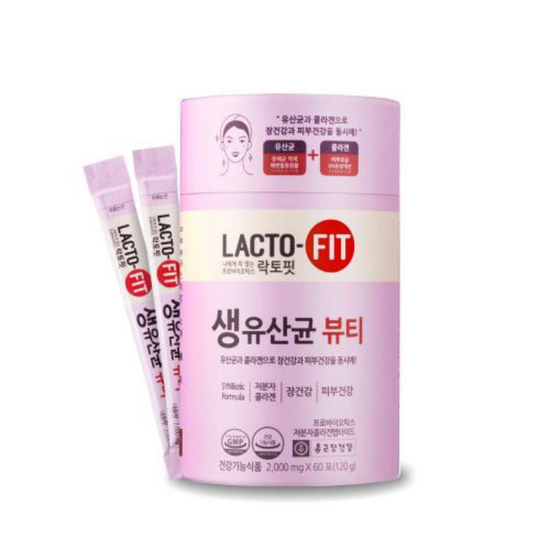 (PO🇰🇷) LACTO FIT PROBIOTIC POWDER BEAUTY PREMIUM COLLAGEN ALT GYEOL