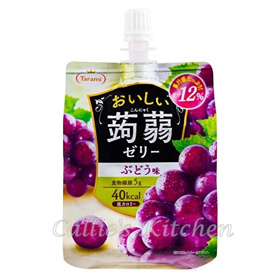 

Tarami Konjac Grape Jelly Drink