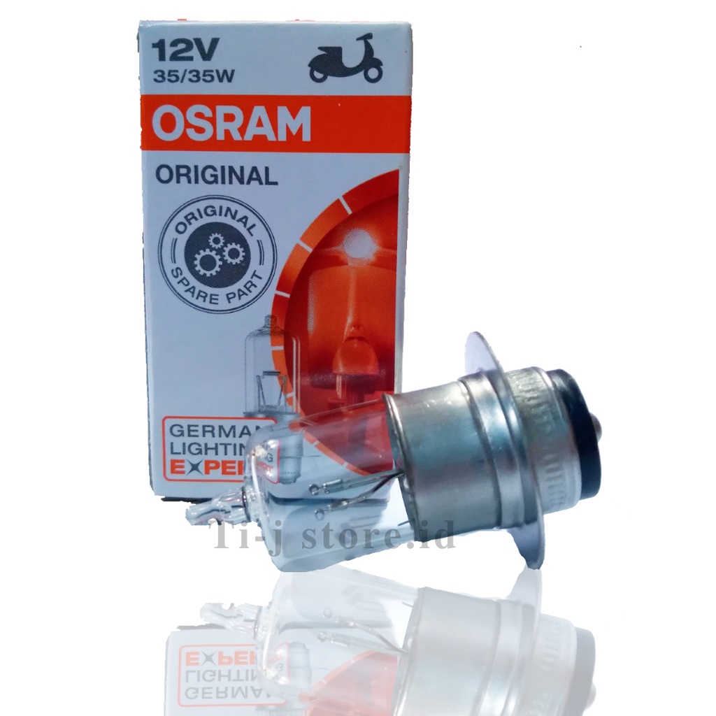 LAMPU BOHLAM DEPAN HALOGEN OSRAM BEBEK-MATIC 12v 35w