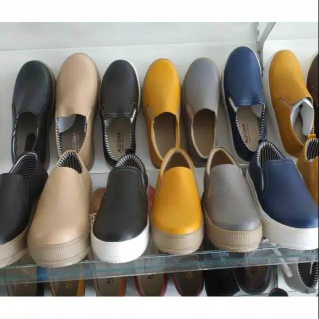 Sepatu kulit asli garut