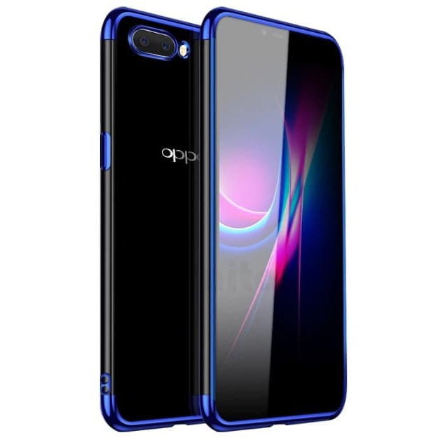 Oppo A7 Shiny Plating  (Casing Original)