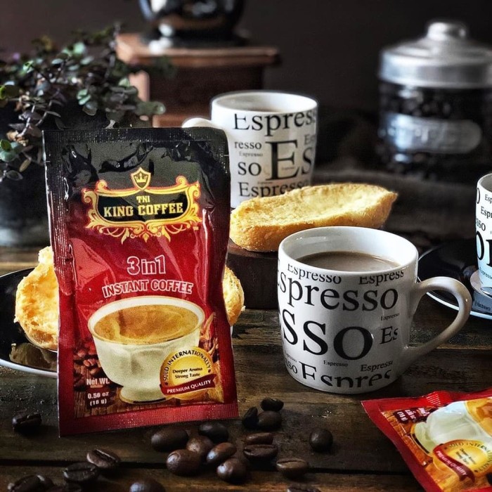 

Kopi Vietnam Trung Nguyen TNI King Coffee 3 in 1 48 Sachet
