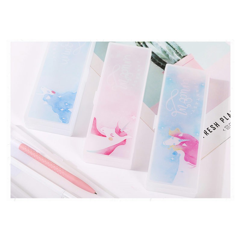 

Fantasy Unicorn Plastic Pencil Case