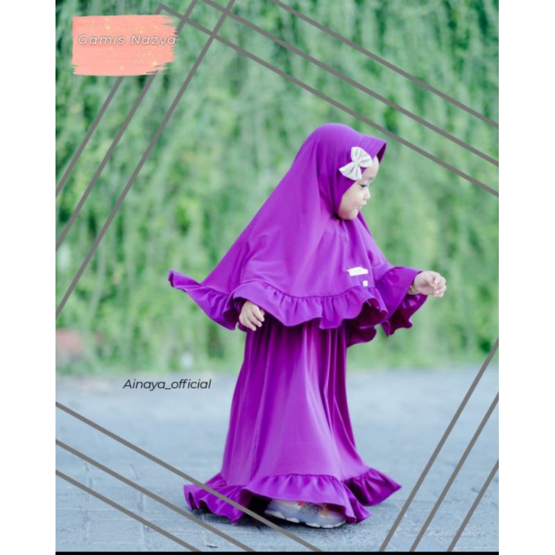 GAMIS ANAK, GAMIS AINAYA , SIZE 1TAHUN
