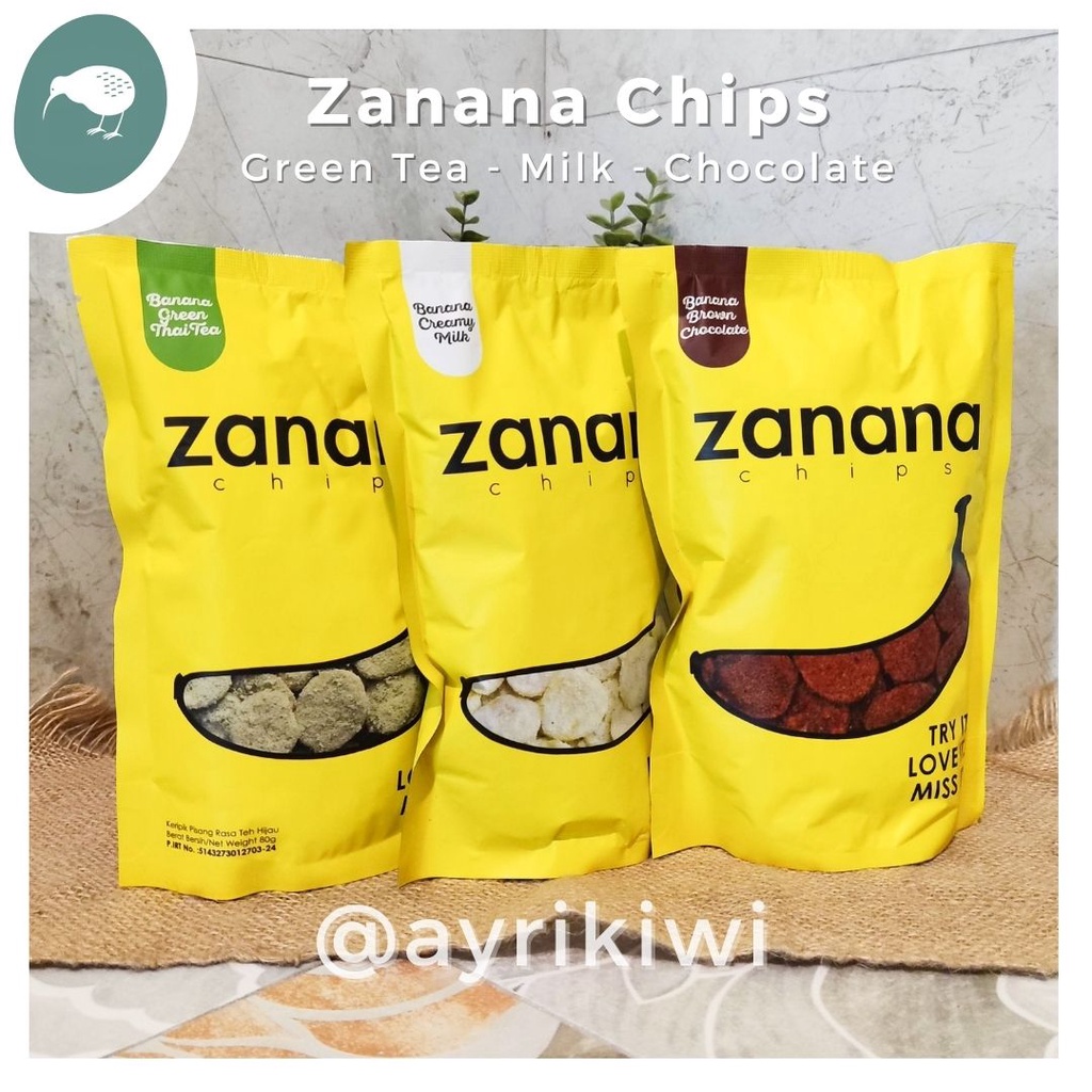 

Zanana Chips - Keripik Pisang Bumbu Tebal dan Renyah