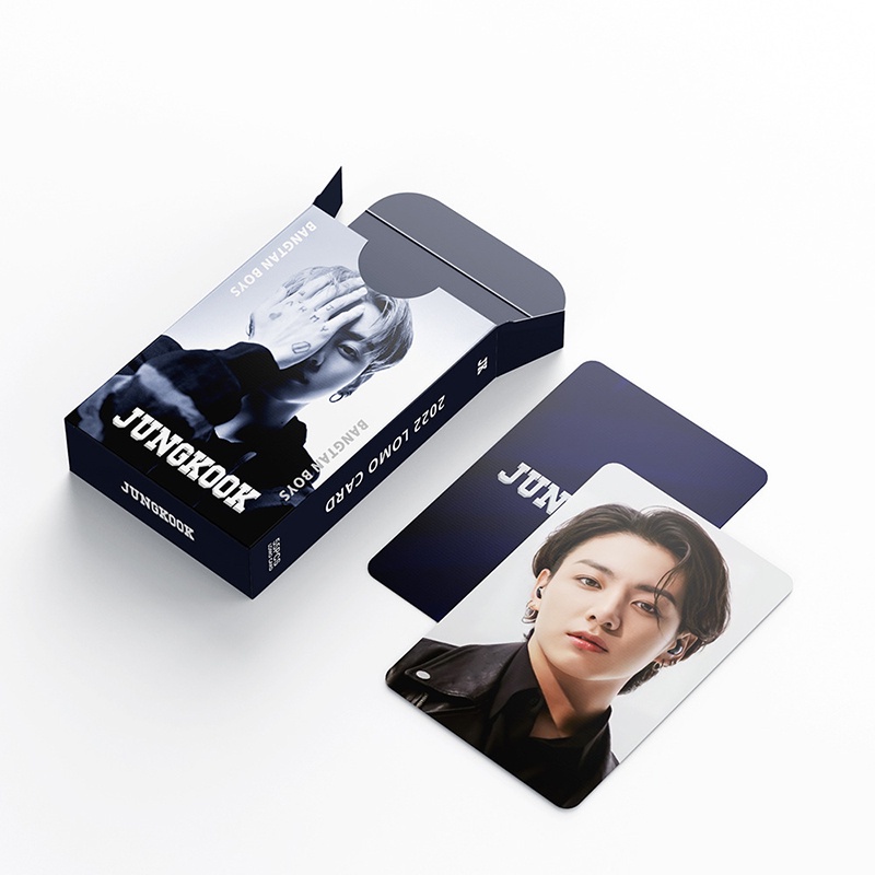 54pcs / Kotak Kartu LOMO Foto BTS JUNGKOOK 2022