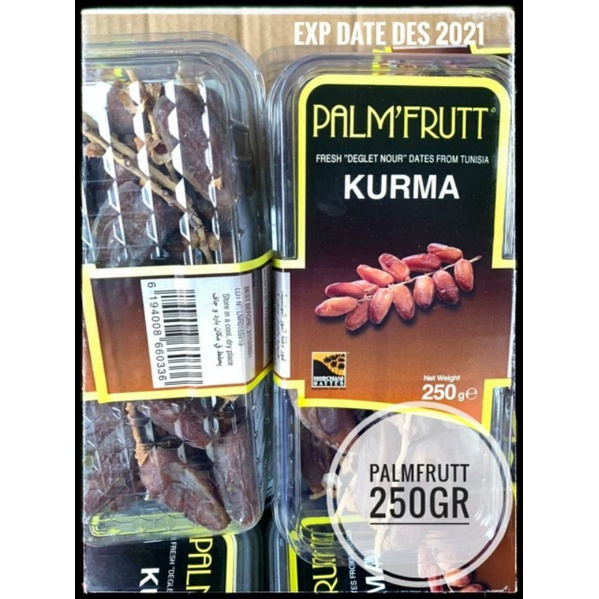 

palm frutt 250gram