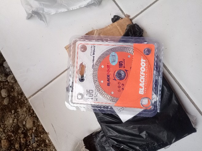 Mata Potong Keramik Diamond Wheel Turbo Blackfoot 105