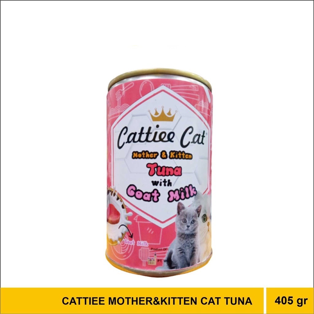 PH.Medan Cattie Cat Kaleng 405gr Mother&amp;Kitten/Adult with Goatmilk