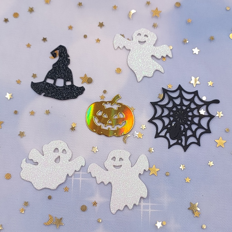 Cetakan Bahan Baja Karbon Motif Halloween Untuk Membuat Kartu Dan Scrapbook