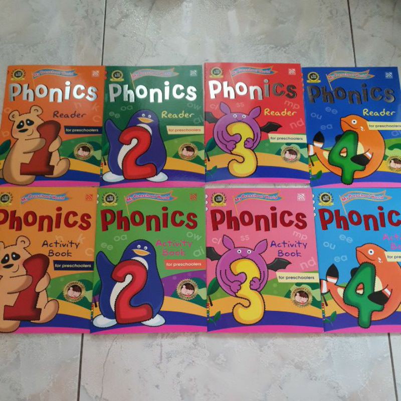 Jual Phonics reader and activity book | Shopee Indonesia