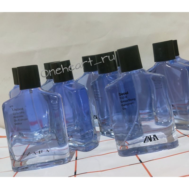 Parfum zara man original reject varian SEOUL 532-8 & LISBOA  100 ML @free cotton cloth