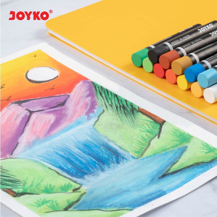 Crayon - Joyko Artist Oil Pastel 12 Warna