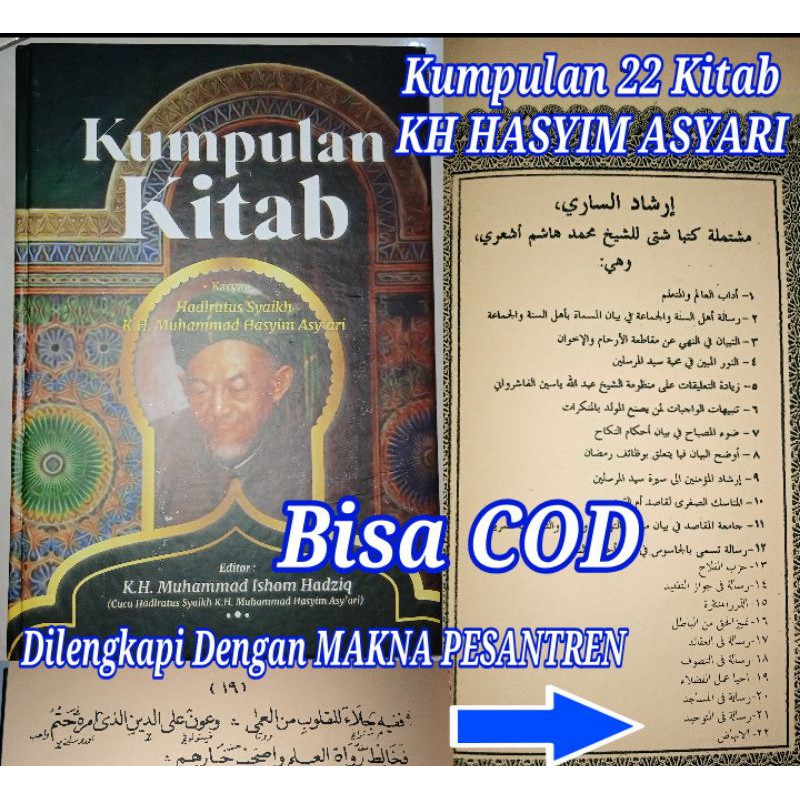 ASLI Kumpulan 22 Kitab Karya Hadlratus Syaikh KH. Muhammad Hasyim Asyari Irsyadus sari syari Terbaru