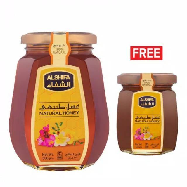 

Madu Asli Arab Original. Madu Al shifa 500gr free 125gr