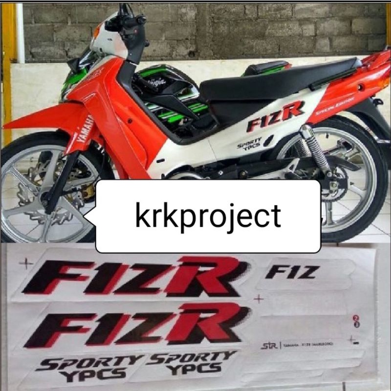striping stiker sticker lish body yamaha FIZR MARLBORO FIZ R F1ZR